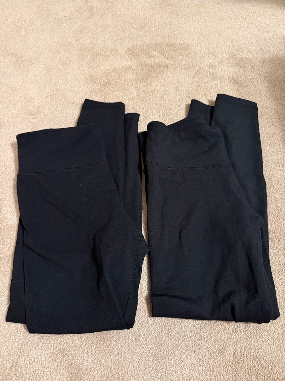 Jockey Black Women's Leggings - Pack of Two